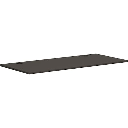 Hon Worksurface, Rectangle, 66"x30", Slate Teak HONPLRW6630LS1